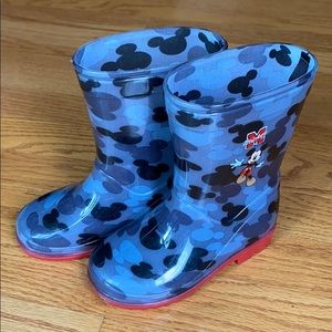 EUC - Mickey Mouse rain boots